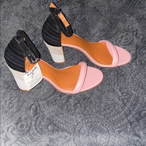Rebecca Minkoff color block heels